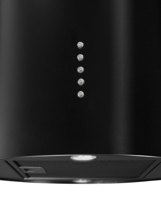 Frihängande köksfläkt Cylindro Eco 4LED Black Matt - Svart matt - zdjęcie produktu 7