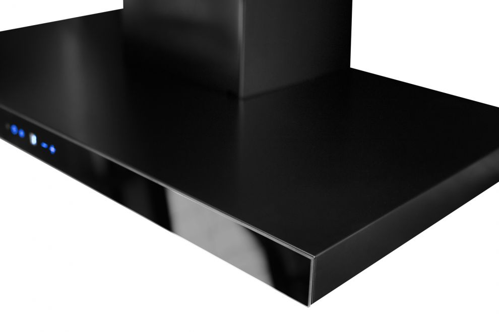 Vägghängd köksfläkt Sento OR Black Matt - Svart matt - produktbild 7