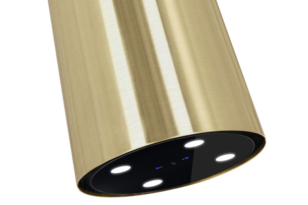 Frihängande köksfläkt Tubo Sterling Gold Gesture Control - Guld - produktbild 7