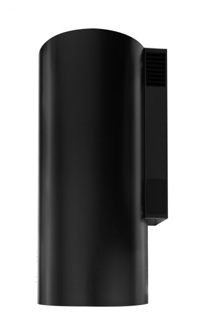 Vägghängd köksfläkt Cylindro OR Eco Black Matt - Svart matt - produktbild 3