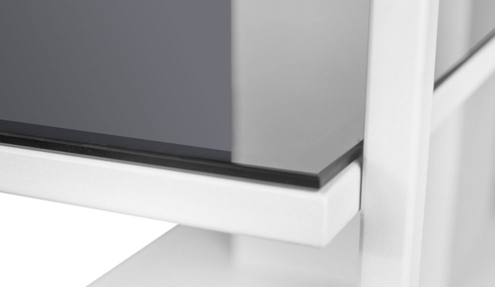 Frihängande köksfläkt Metropolis Premium Glass White Matt - produktbild 5
