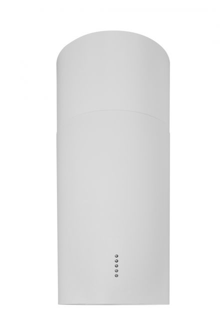 Frihängande köksfläkt Cylindro Eco White Matt - produktbild 3
